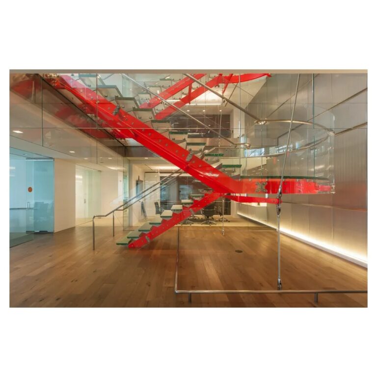 Code-compliant luxury handrail profiles with ergonomic architectural design.